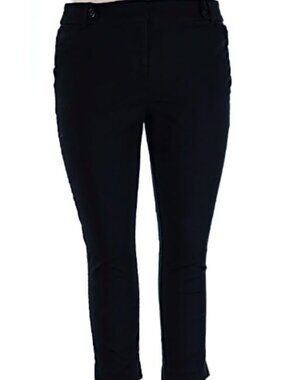 NY & Company 7th Avenue Design Studio Black Capri